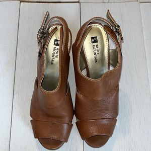 White Mountain Open Toed Women’s Heels